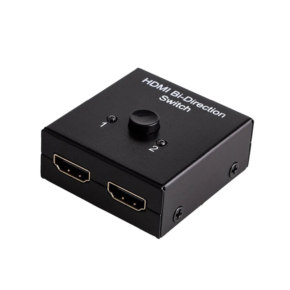 2 Порты 4K x 2K совместимому с HDMI переключатель UHD двунаправленный ручной коммутатор