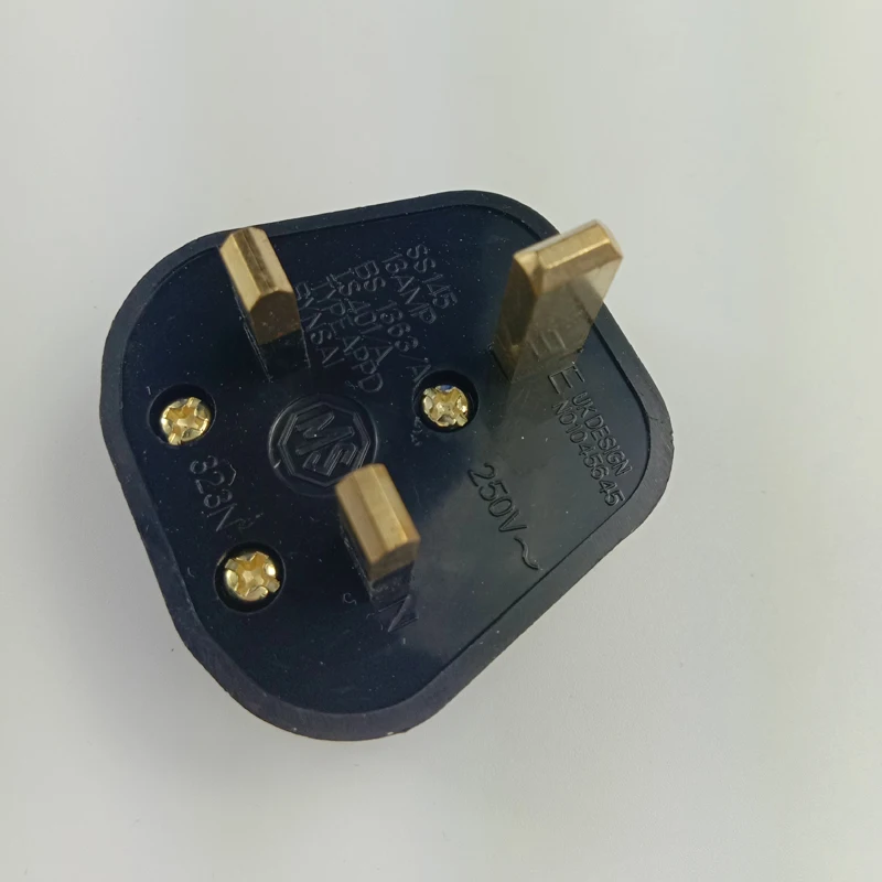 1 шт. в сборе Великобритания Сингапур Малайзия штепсельная вилка 13A соединение