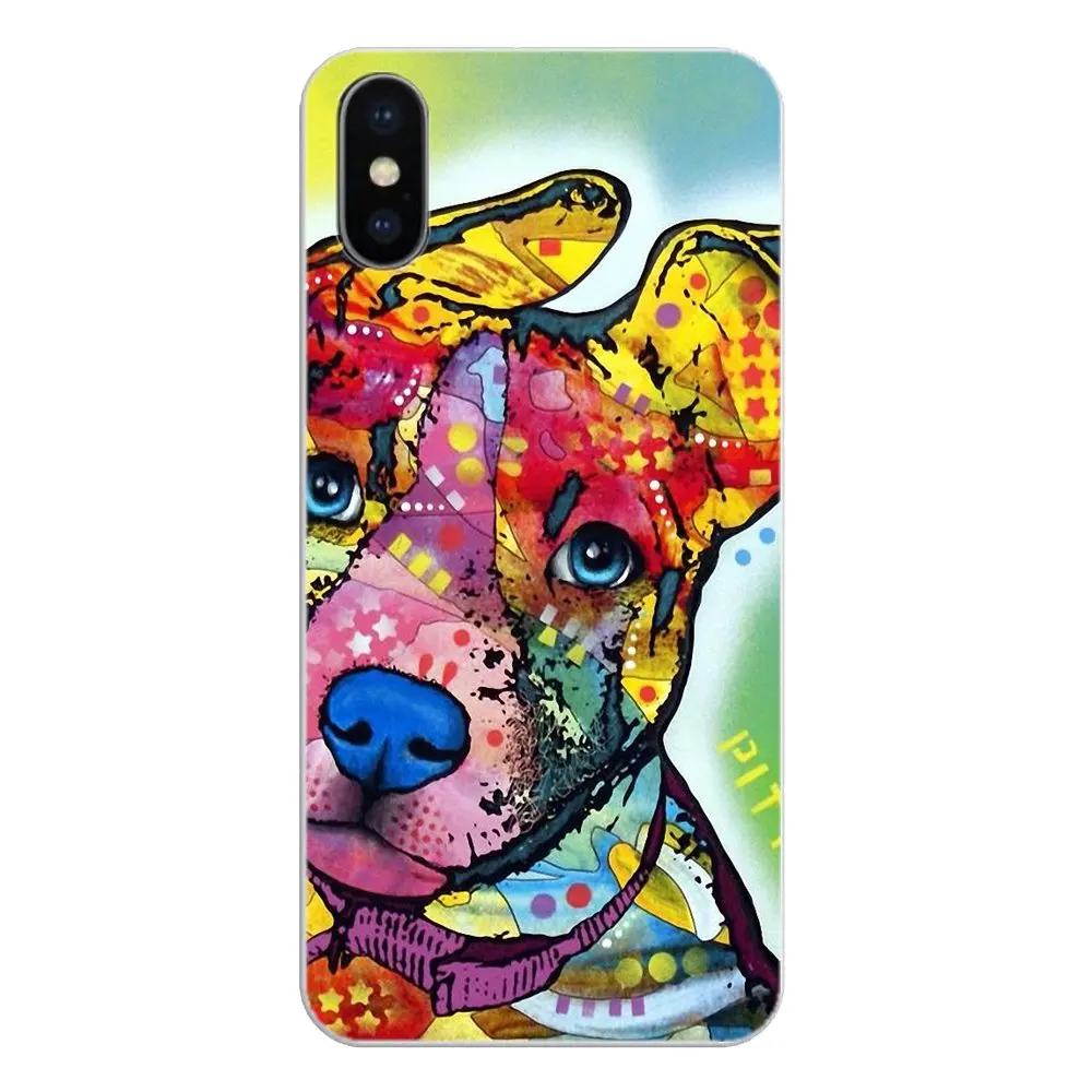 Soft Silicone Case Blue Nose Pitbull Pomeranian DOG For Xiaomi Mi6 Mi 6 A1 Max Mix 2 5X 6X Redmi Note 5 5A 4X 4A A4 4 3 Plus Pro |