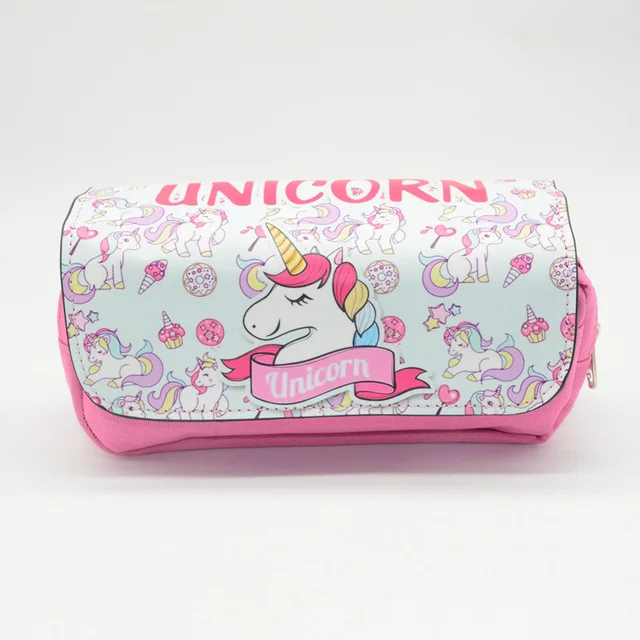 W Чехол для карандашей Kawaii, чехол для карандашей, мультяшный, estuche escolar trousse scolaire stylo, школьные принадлежности, чехол для ручек, пенал - Цвет: W