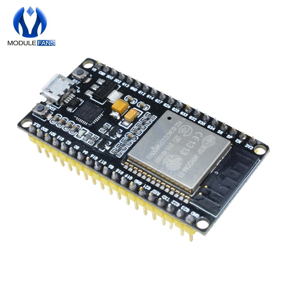 ESP32 ESP 32 Bluetooth двухъядерный CP2102 антенна макетная плата беспроводной WiFi RF Мощность