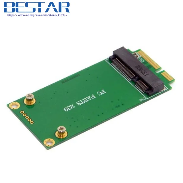 Адаптер SSD 3x5 см mSATA адаптер для 3x7 SATA Mini PCI e 70 мм карты Asus Eee PC 1000 S101 900 901 900A T91| |