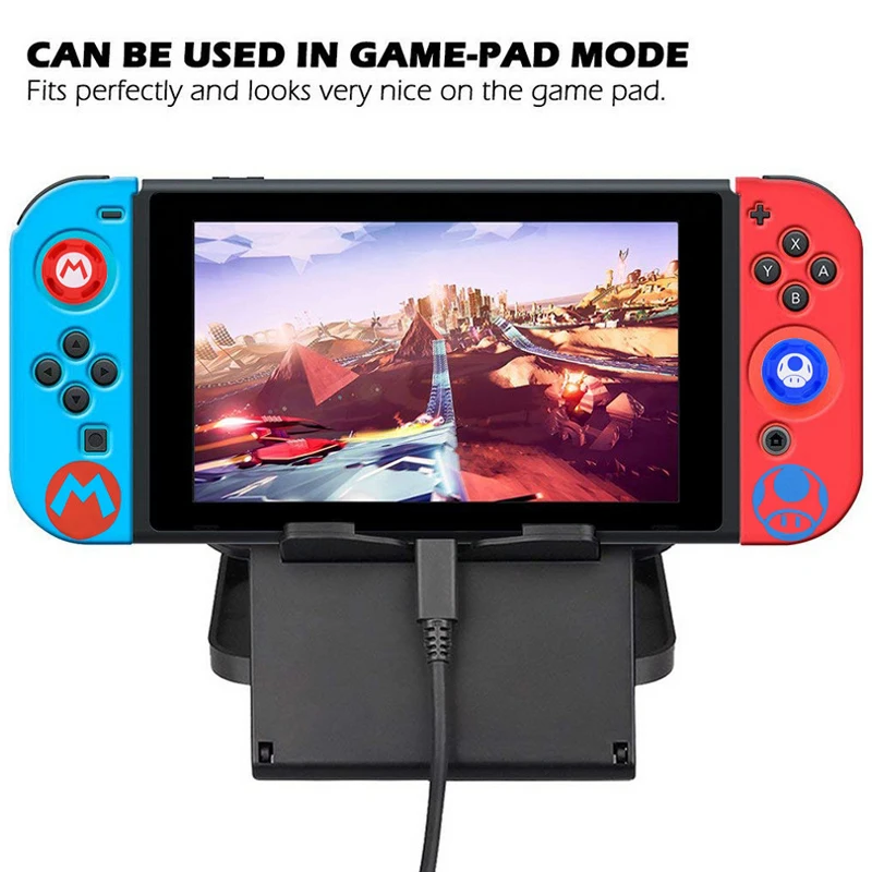 Силиконовый чехол Joycon для Nintendo Switch Противоскользящий резиновый защитный кожи