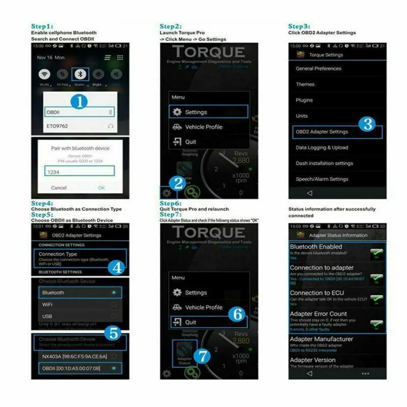 Супер Мини ELM327 Bluetooth V2.1 с выключателем питания ELM 327 OBD 2 Автомобильный