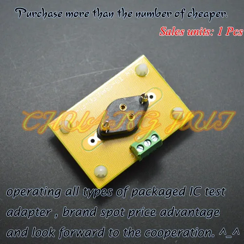 SAN-F0 test socket Iron seal transistor test socket With PCB Connecting terminal