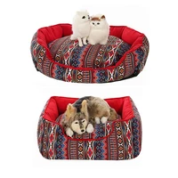 warm pet sofa dog beds waterproof washable pet house mat soft sofa kennel dogs cats house for small medium dogs pet accessories