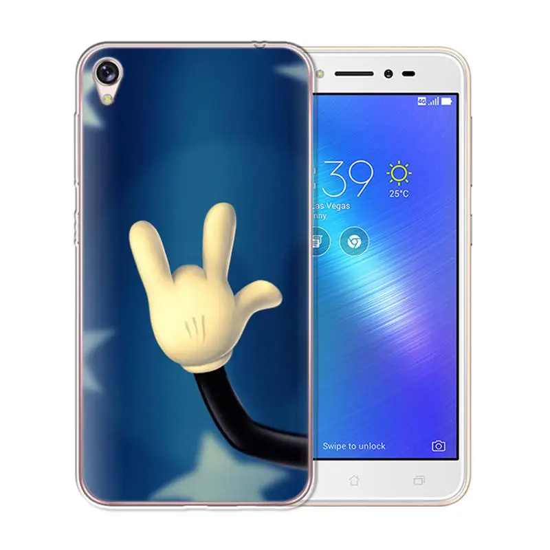 Модный чехол для Asus Zenfone Live ZB501KL, 5,0 дюймов, чехол, мягкий, силиконовый, TPU, etui, чехол для телефона, Капа, funda etui, оболочка, милый