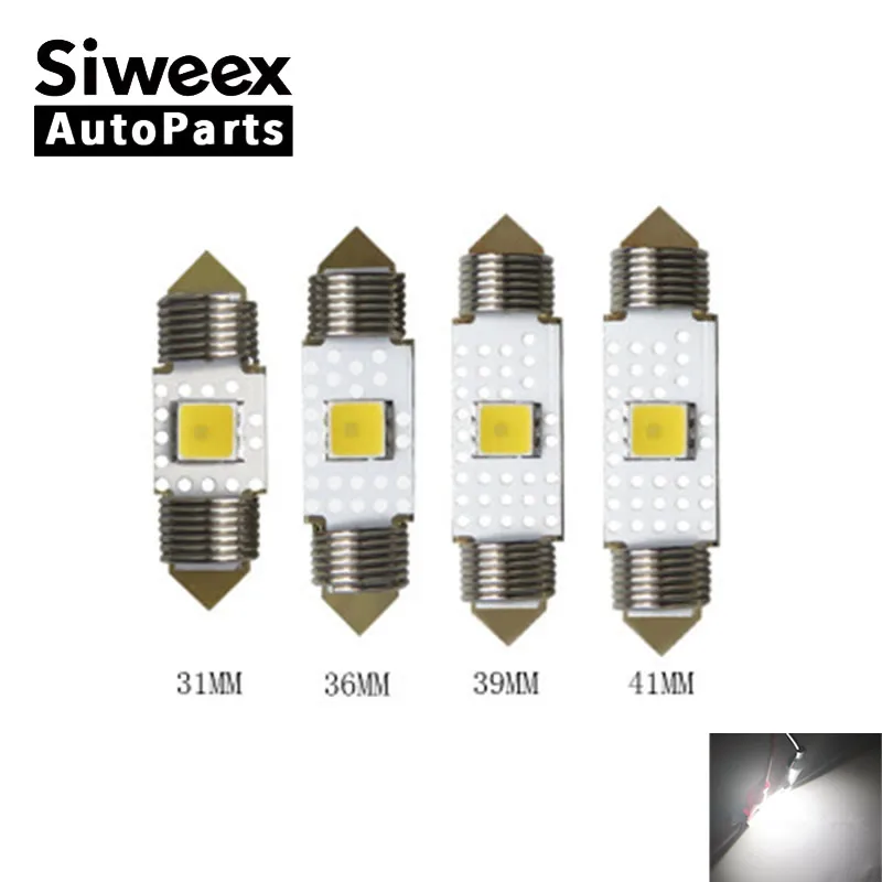 1 Автомобильный светодиодный светильник 31 мм 36 39 42 Festoon C5W SMD СВЕТОДИОДНЫЙ 3030 Chips