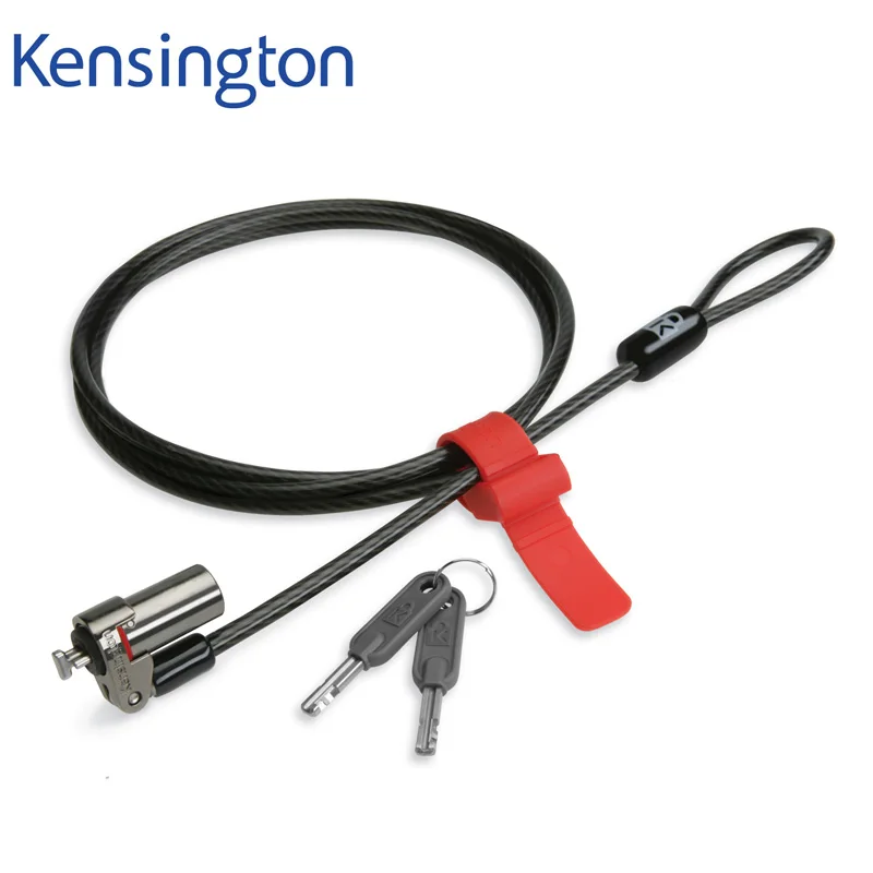 

Kensington Original High Security Level Anti-Theft Keyed Laptop Computer Lock with Steel Cable Chain for Ultrabook K64590
