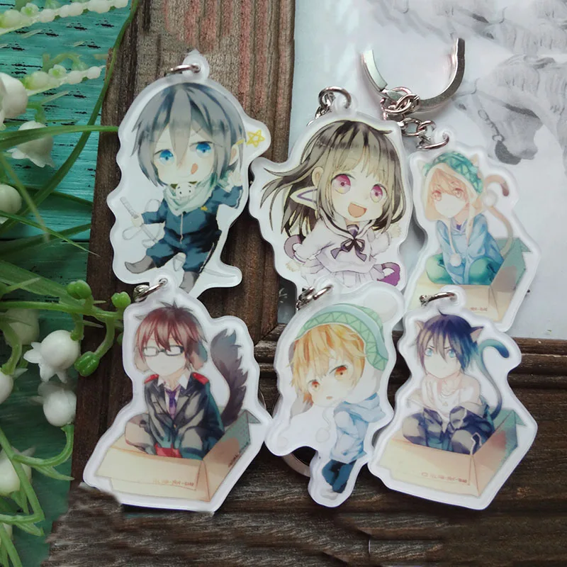 1 шт. фанаты аниме Noragami aragoo Ya To keychain llavero брелок Portachiavi Подарочная коллекция