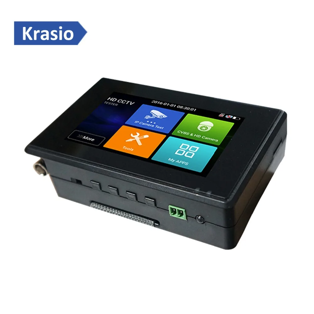 Наручные CCTV HD камера тестер для 4K IP 8MP TVI 4MP CVI 5MP AHD и аналоговый PTZ контроль с 4