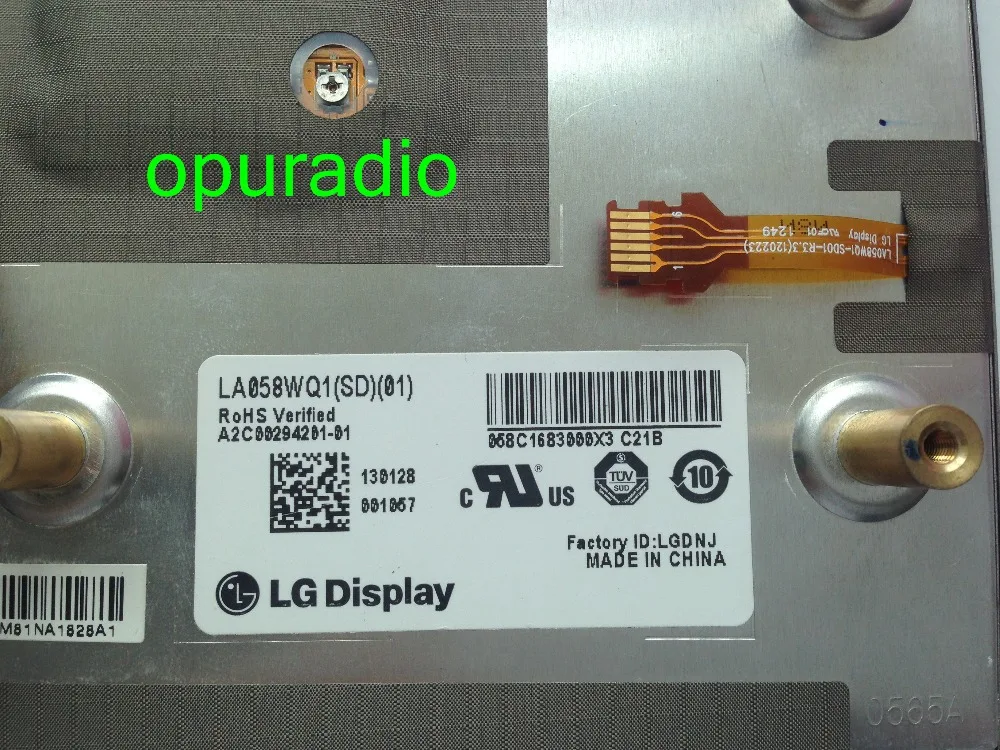 Оригинальный Новый ЖК дисплей 5 8 дюйма LA058WQ1(SD)(01) для Mercedes B200 автомобильный экран