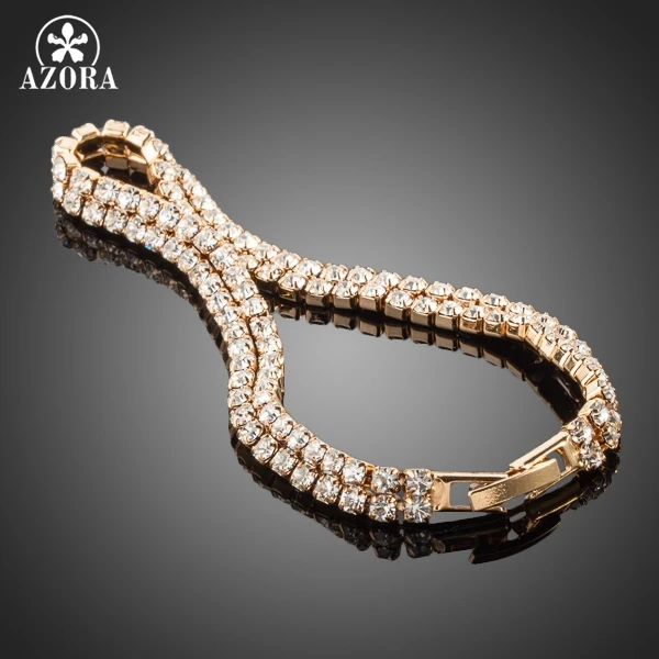 AZORA золотые полный Stellux австрийского Хрусталя Браслет TS0017|crystal bracelet|a braceletbracelet a |