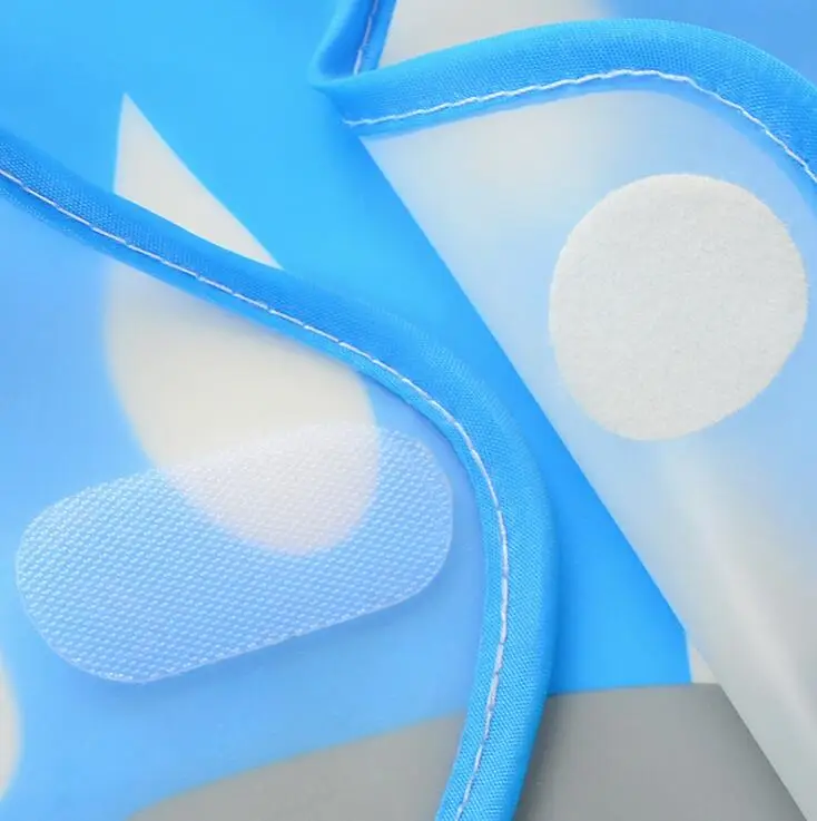 Мультяшные детские нагрудники фартук регулируемая одежда для кормления без