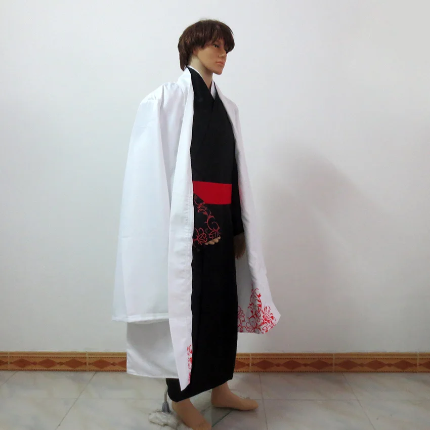 Костюмы для косплея Servamp Tsubaki одежда японское кимоно плащ и полный комплект|cosplay