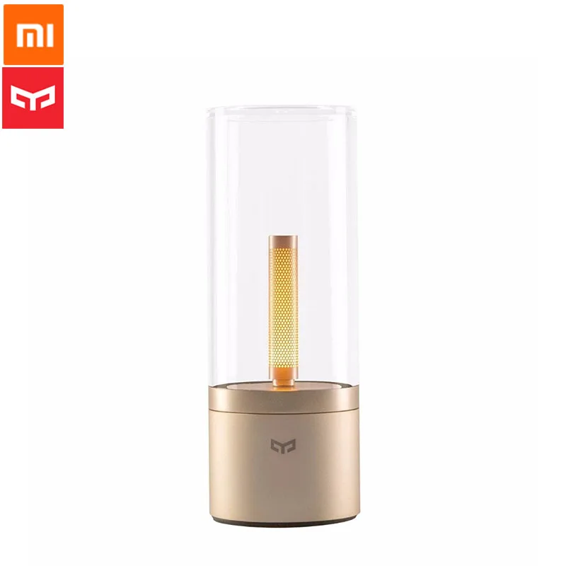 Xiaomi YEE светильник Candela Smart Atmosphere Candela светильник 6,5 Вт перезаряжаемый светодиодный светильник с регулируемой яркостью, ночник с умным управлением, настольная лампа
