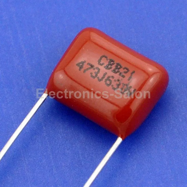 (20 шт./лот) 47nF 630V Металлизированный Полипропиленовый пленочный конденсатор 0 047