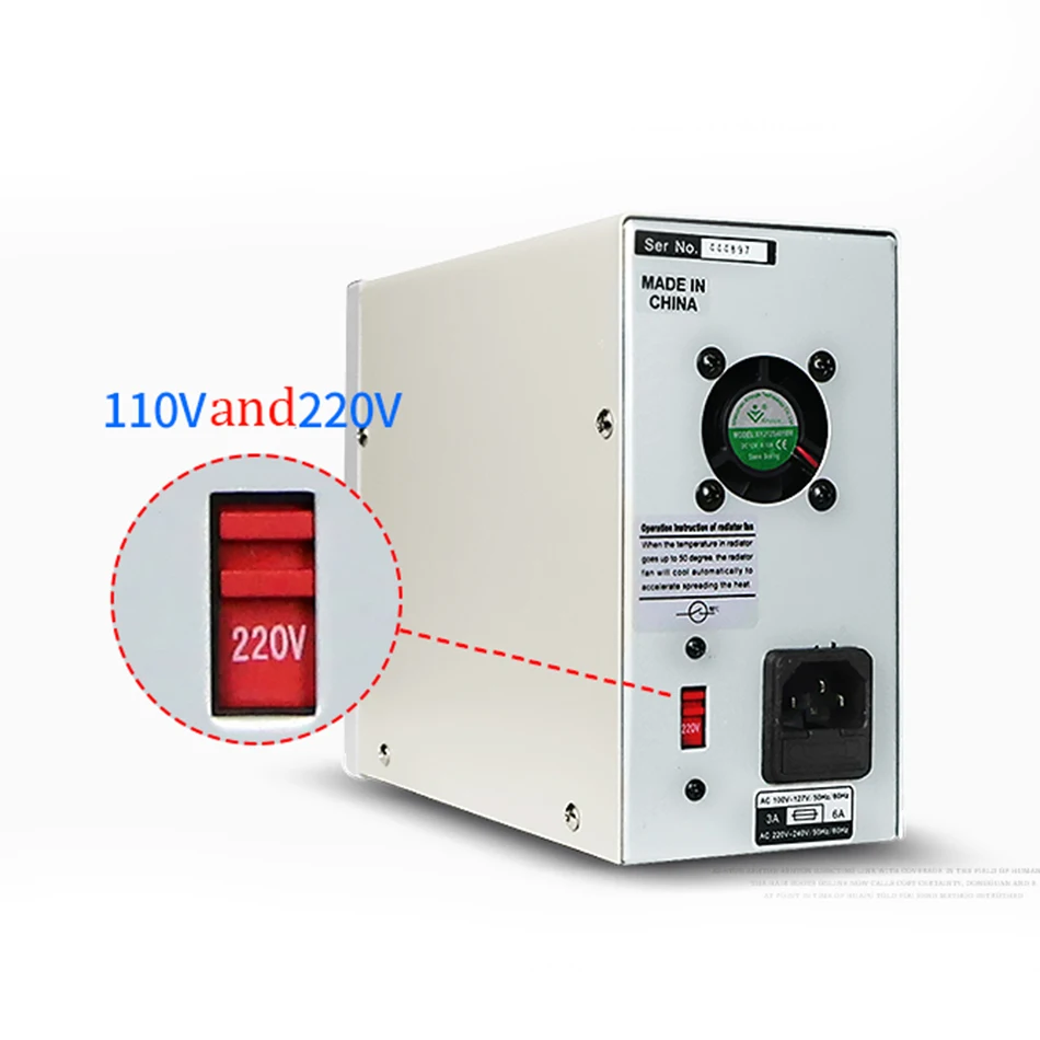 QJE PS3005 DC Регулируемый источник питания 30v5a проверка обслуживания мобильного телефона постоянный ток постоянного напряжения постоянного тока источник питания постоянного тока