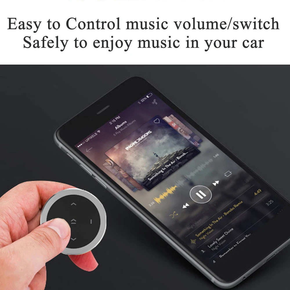 Беспроводной Bluetooth CR2032 аккумулятор автомобильный пульт дистанционного