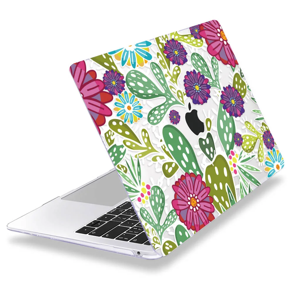 Z139 Чехол Redlai с разноцветными цветами для Macbook Air 13, чехол A1932, A1466, чехол для ноутбука MacBoook Pro 13, 15, 16 дюймов, чехол с сенсорной панелью - Цвет: Z139
