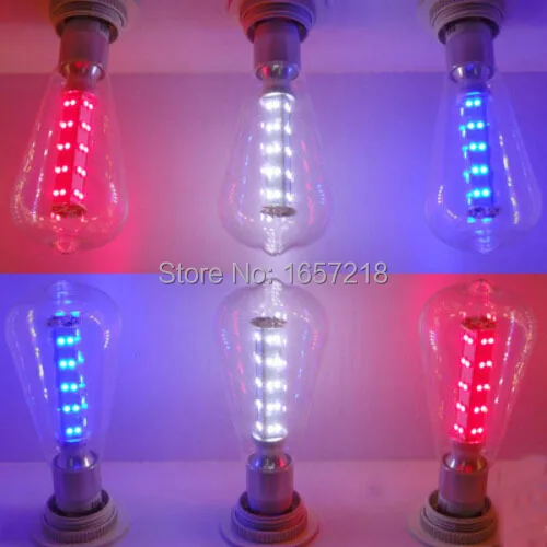 

1pcs Antique Retro Vintage Edison Light Bulb E27 Incandescent Light Bulbs ST64 3W Filament Bulb Edison Lamp Home Decor