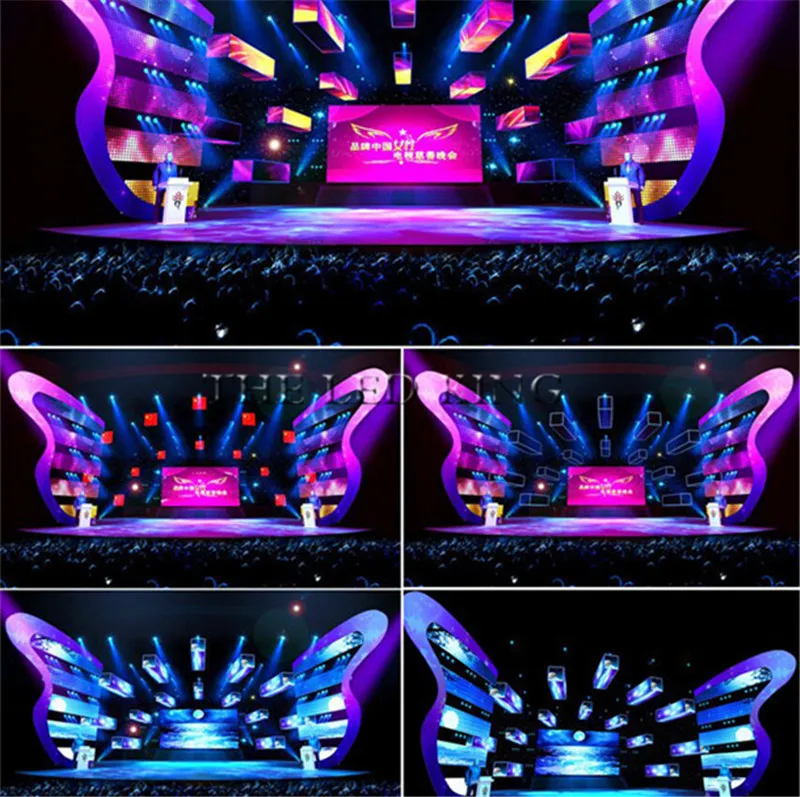 1x12x300 Вт плоский светодиодный светильник 18x15 RGBWA DMX сценический s бизнес-светильник