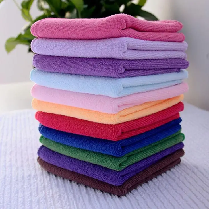 

10pcs Baby Care Towels Square Luxury Soft Fiber Cotton infant Face Hand Cloth Towel baby Cleaning Practical