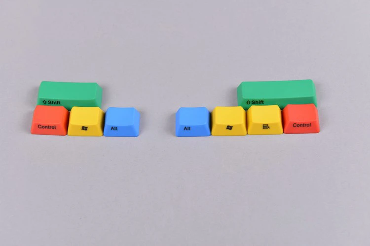 OEM профиль PBT RGBY CMYK модификаторы 10 клавиш лазерной гравировкой брелки для Cherry MX механическая клавиатура переключатель