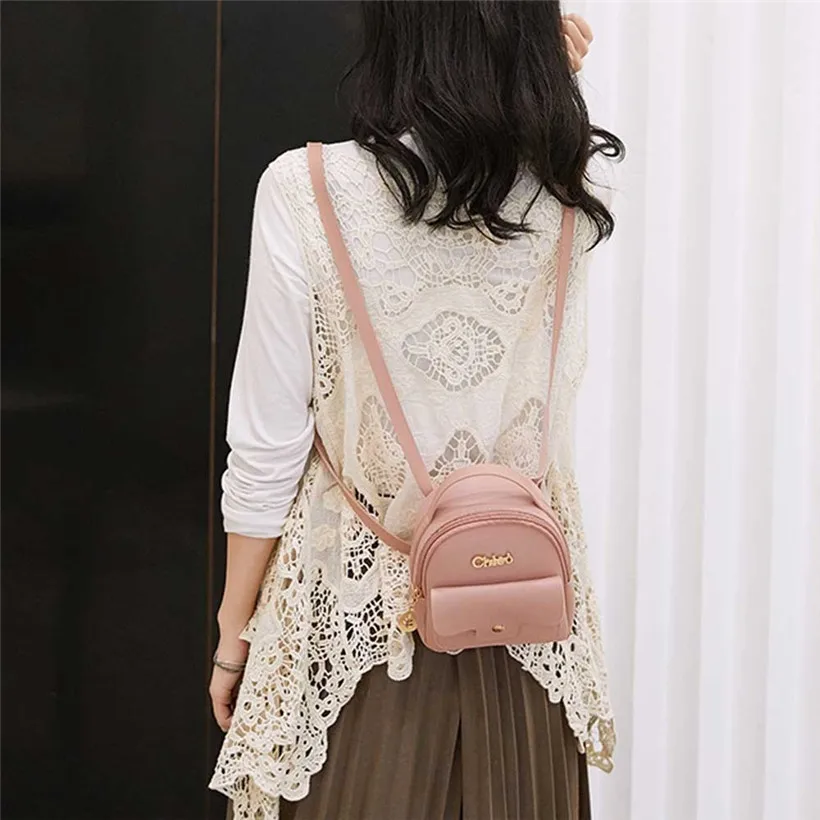 Новый Дизайнерский Модный женский рюкзак мини Мягкий сенсорный