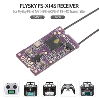 fs x14s receiver 2 4ghz 14ch ppm s bus signal outputs for flysky fs i6 nv14 fs i6x fs i4 fs i4x transmitter rc parts accessories