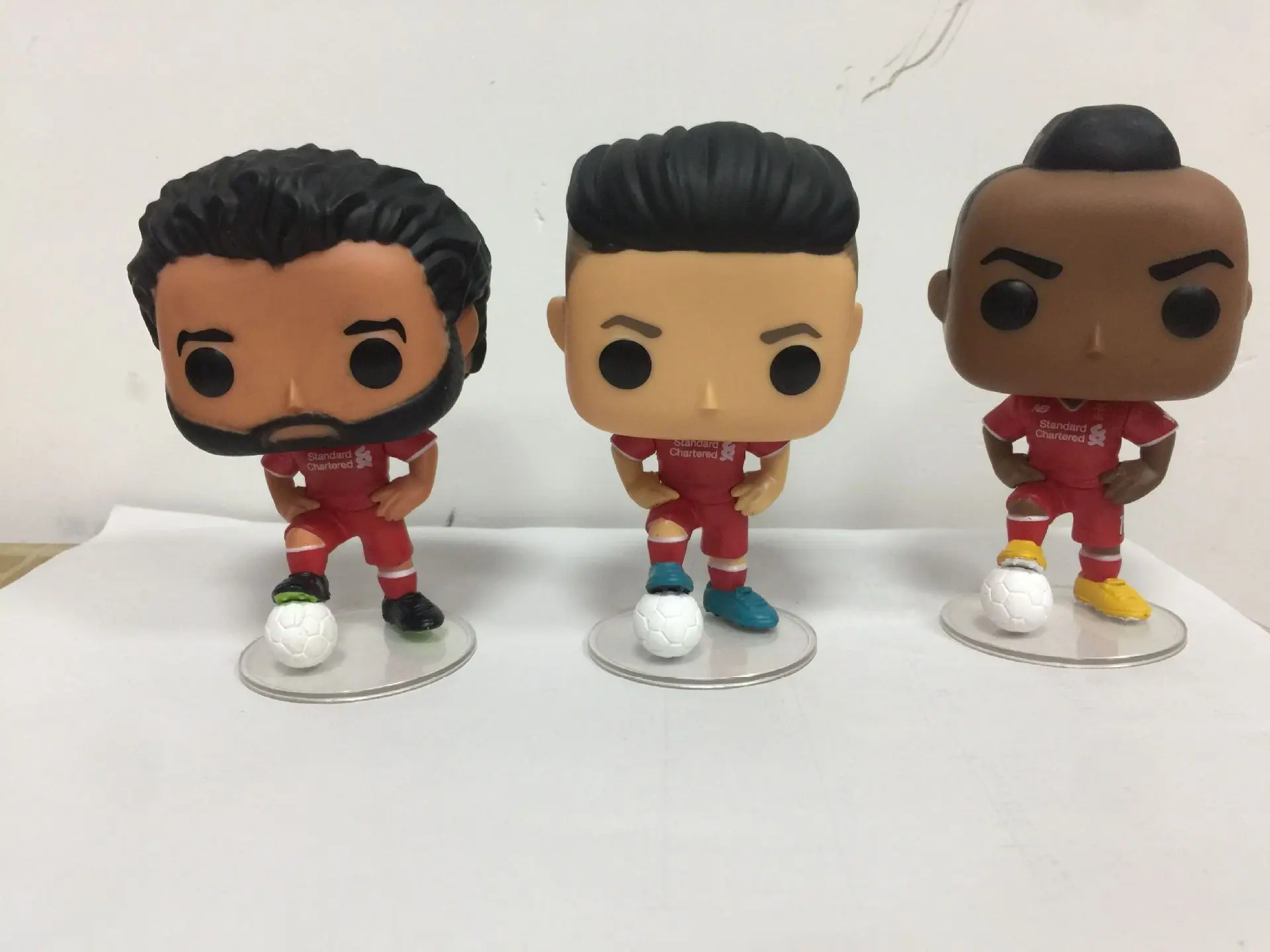 Manchester FUNKOS POPS United Liverpool Firmino Salah Pogba Lukaku MANE фигурку ПВХ поп Футбол Звезда