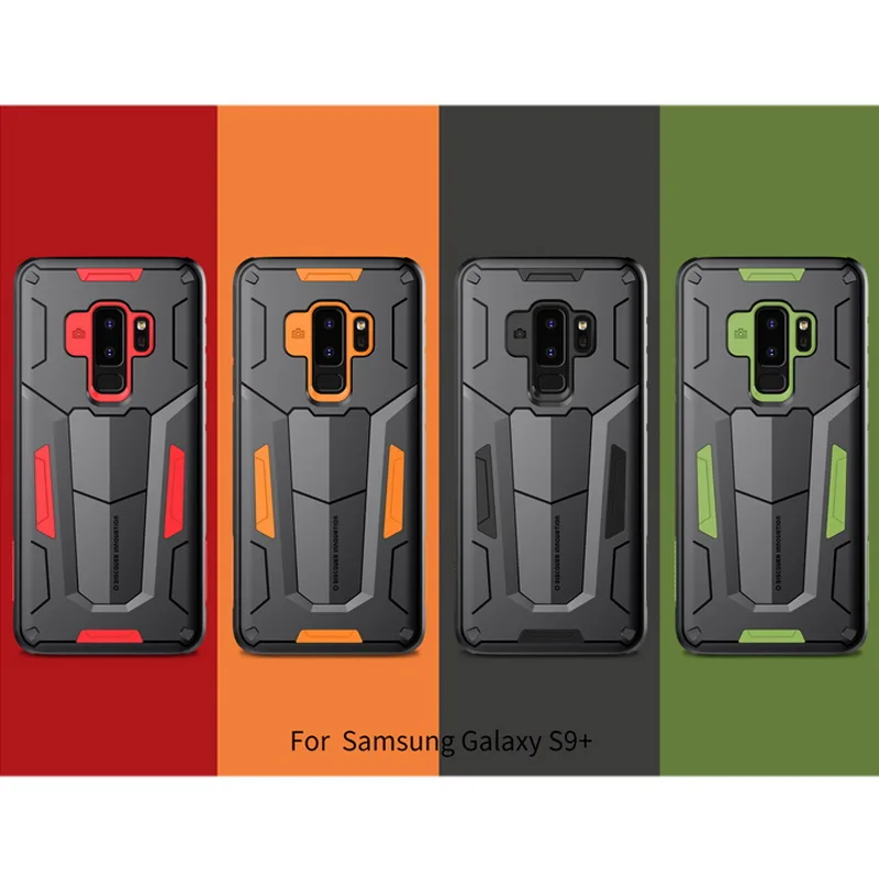 Противоударный чехол-броня для Samsung Galaxy S9 Plus S10 чехол NILLKIN Defender 2 защитный жесткие