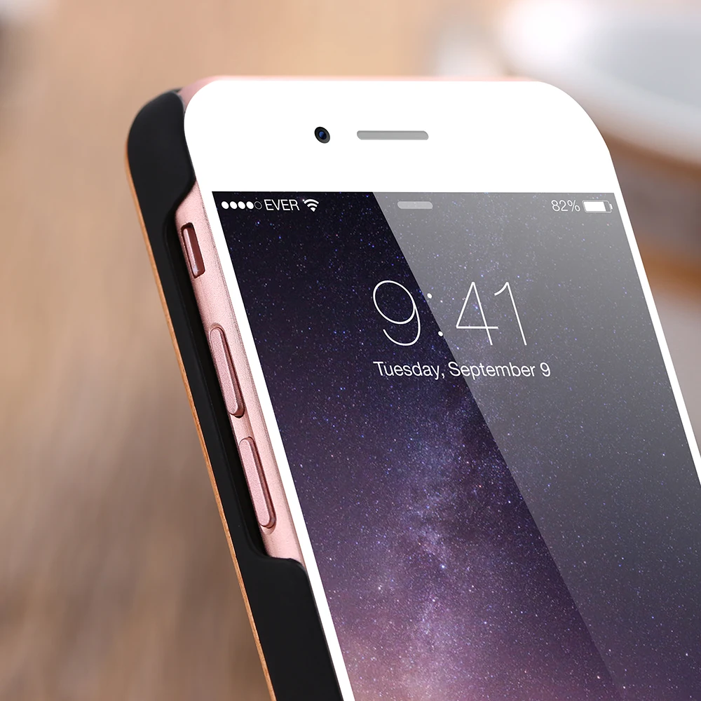 Роскошный Деревянный чехол для телефона iPhone i 6 6S 7 8 Plus X из натурального бамбука