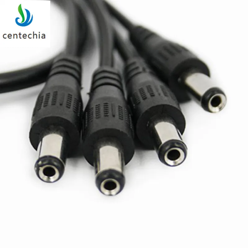 Centechia 1 шт. DC разъем питания сплиттер адаптер Соединительный кабель Женский до 8