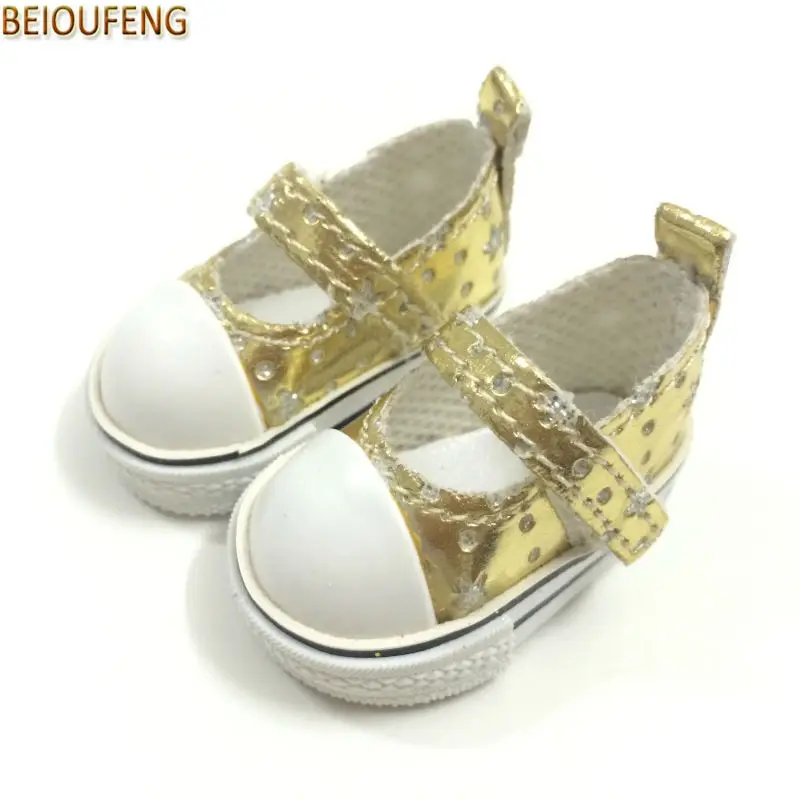 

Кроссовки BEIOUFENG из искусственной кожи, кукольная обувь для кукол 1/6 BJD, игрушечные ботинки 5 см, 1/6