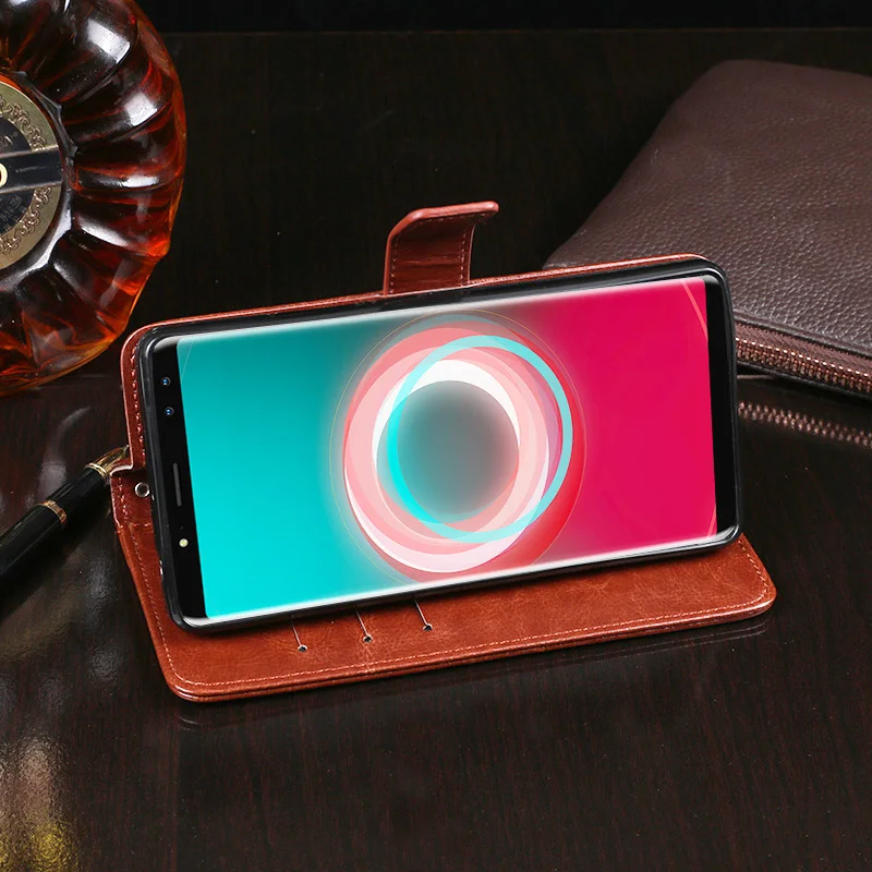 Ulefone Power 3S Case Cover Luxury Leather Phone For 3 Protective Flip Back Wallet 6.0&quot | Мобильные телефоны и
