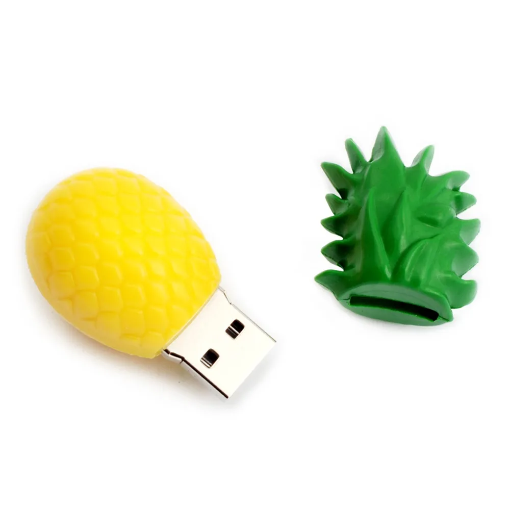LEIZHAN Fruit USB флеш-накопитель с милым клубничным бананом ананасом флешкой для детей