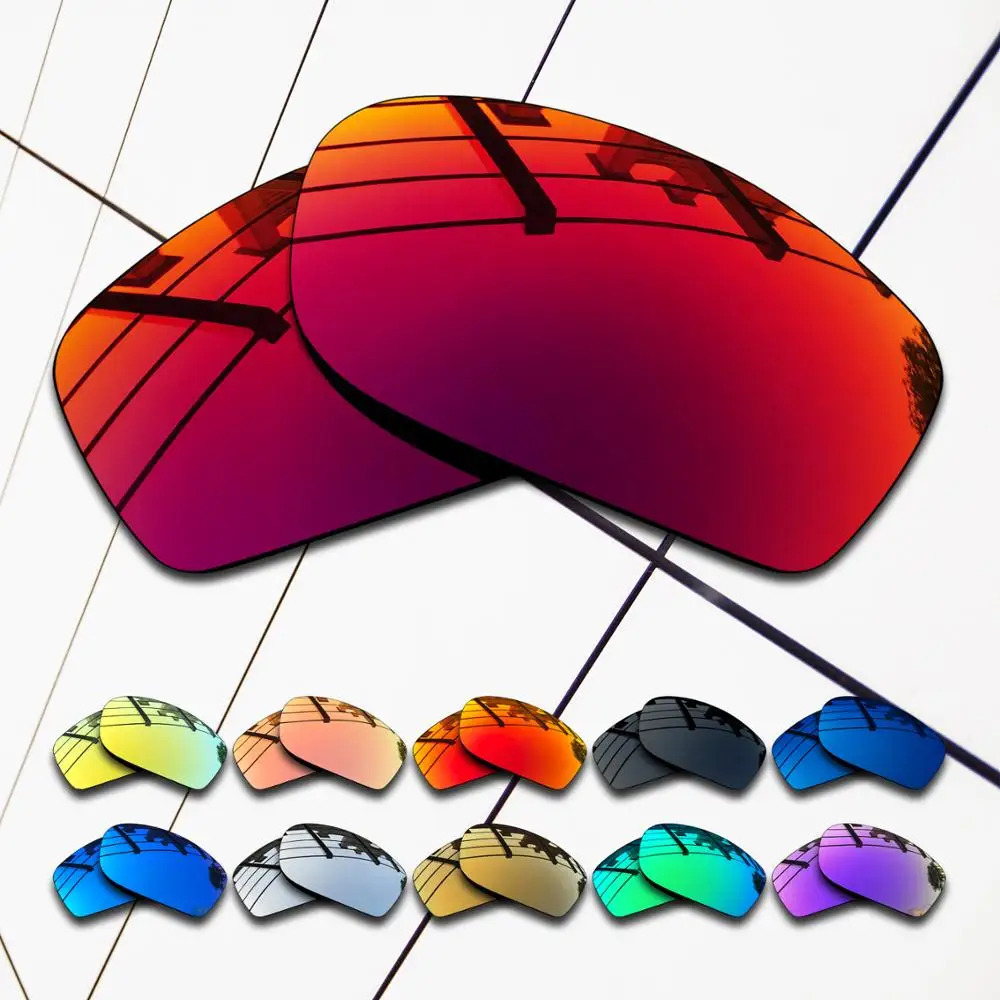 Wholesale E.O.S Polarized Replacement Lenses for Oakley Fives Squared Sunglasses - Varieties Colors