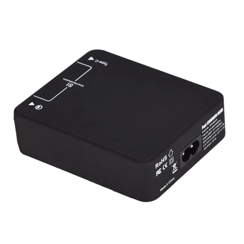 Универсальное зарядное устройство QC 3 0 с 6 USB портами и технологией Type C|adapter for