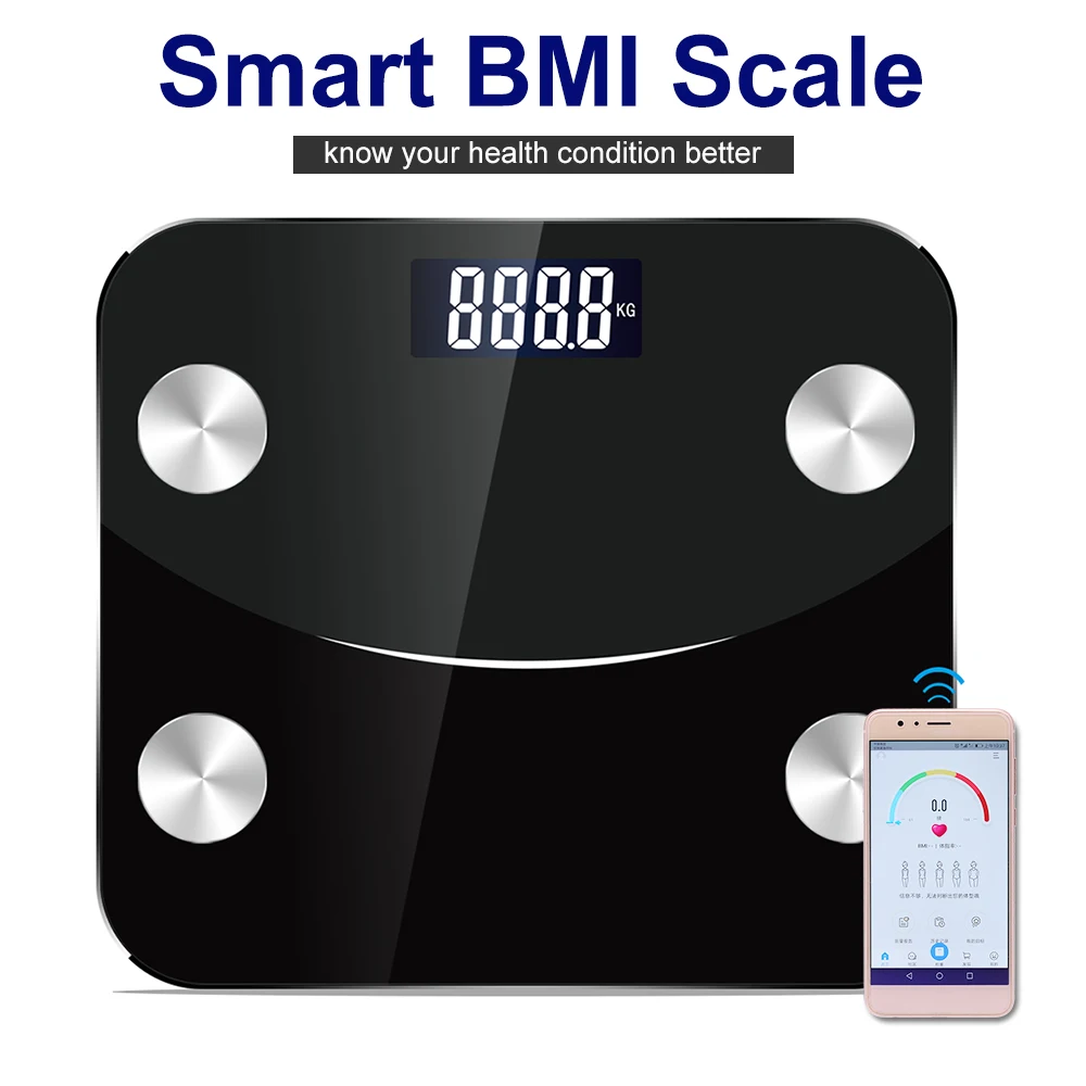 Мониторы жира в теле умные весы BMI BT соединение Весы Жира тела весы состава монитор Анализатор со смартфоном приложение