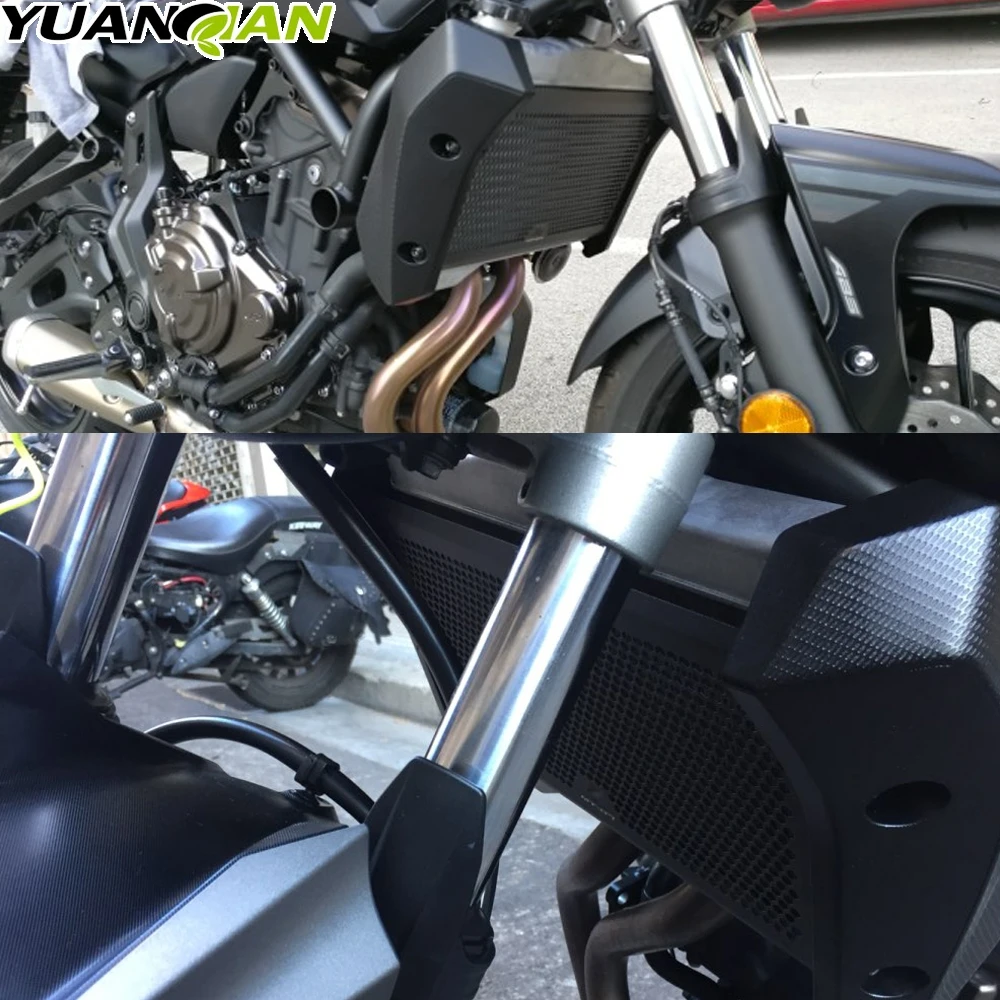 Для Yamaha Mt07 Tracer Mt 07 FZ07 FZ MT 2014 2018 XSR700 радиатор чехол для одежды радиатора Решетка