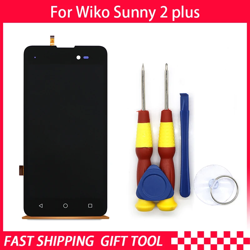 Новый оригинальный сенсорный экран ЖК дисплей для Wiko Sunny 2 Plus запасные части +