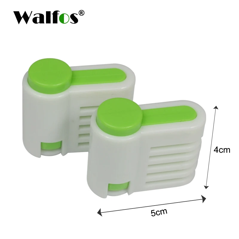WALFOS 2 шт. 5 слоев хлеборезку Еда Класс Пластик форма для выпечки хлеба резак