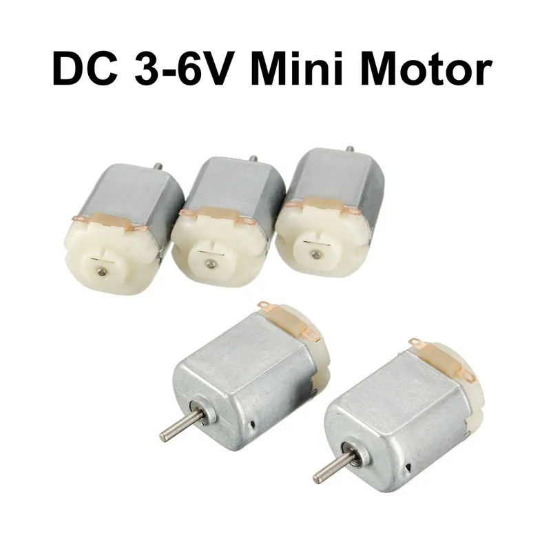 5 шт высокоскоростной DC 3-6V Мини Миниатюрный мотор для дистанционного управления