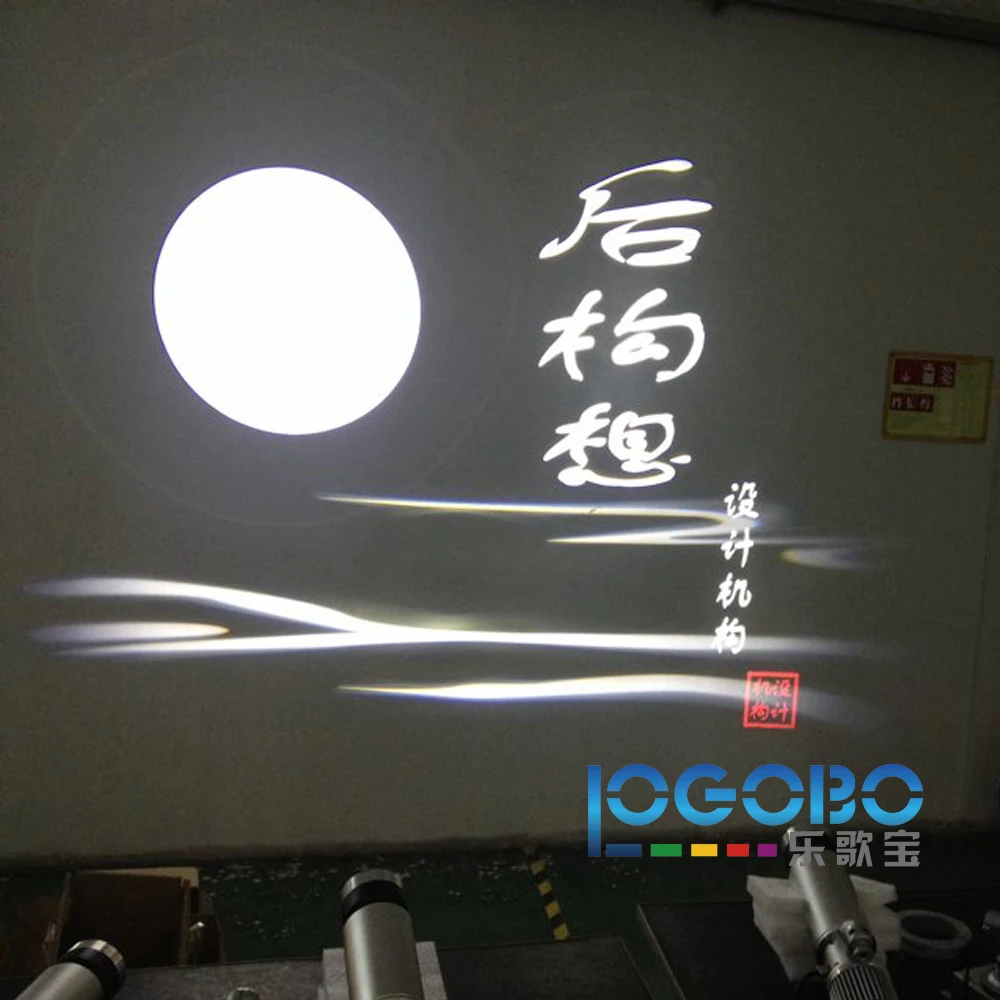 Бесплатная доставка 30 Вт светодиодный маленький проектор Gobo с изображением
