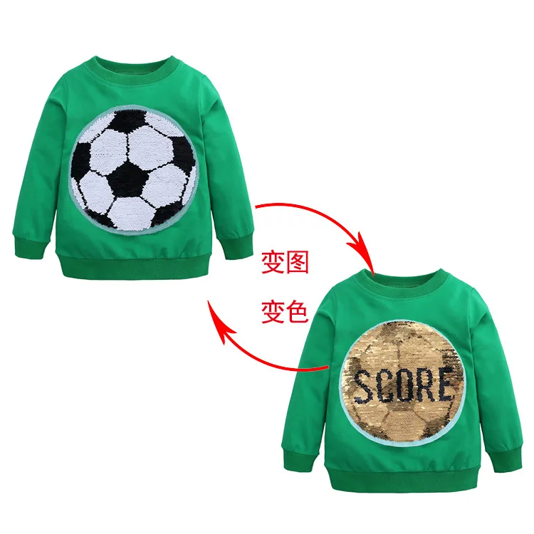 Long sleeve green01 Детская футболка одежда для маленьких мальчиков детская осенне-зимняя рубашка-свитер детский свитер весенняя одежда с капюшоном - Цвет: Long sleeve green01