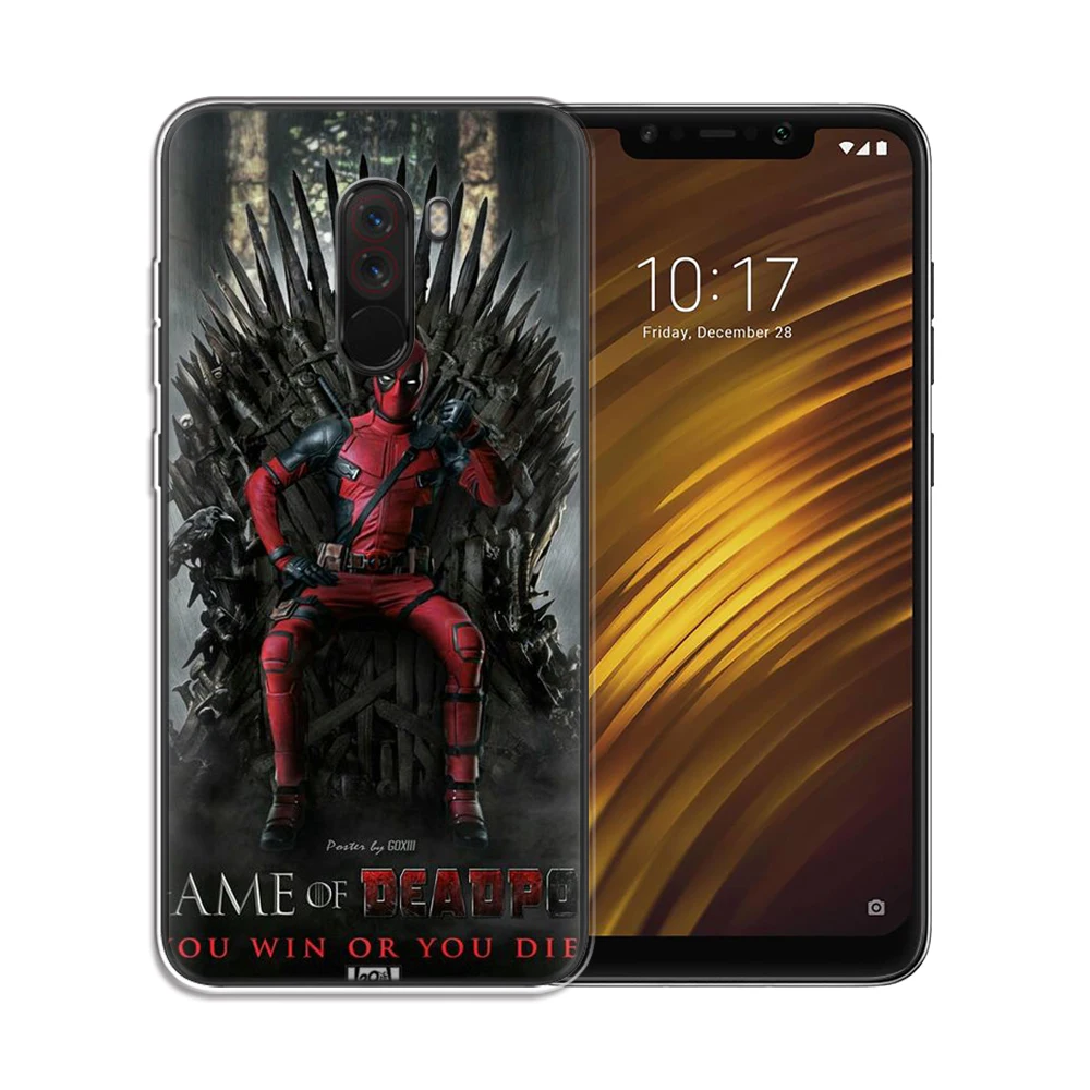 5251 Мягкий чехол из ТПУ Для Xiaomi Pocophone F1, силиконовый чехол для Xiaomi Pocophone F1, Защитные чехлы для телефонов - Цвет: 5251