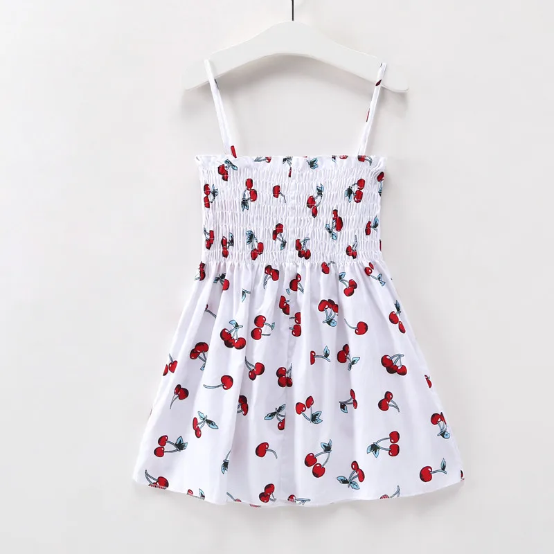 2018 Kids Toddler Girls Dresses Clothes Children Girl Sleeveless Flowers Dress Summer Cotton Princess Baby Outfits | Детская одежда и