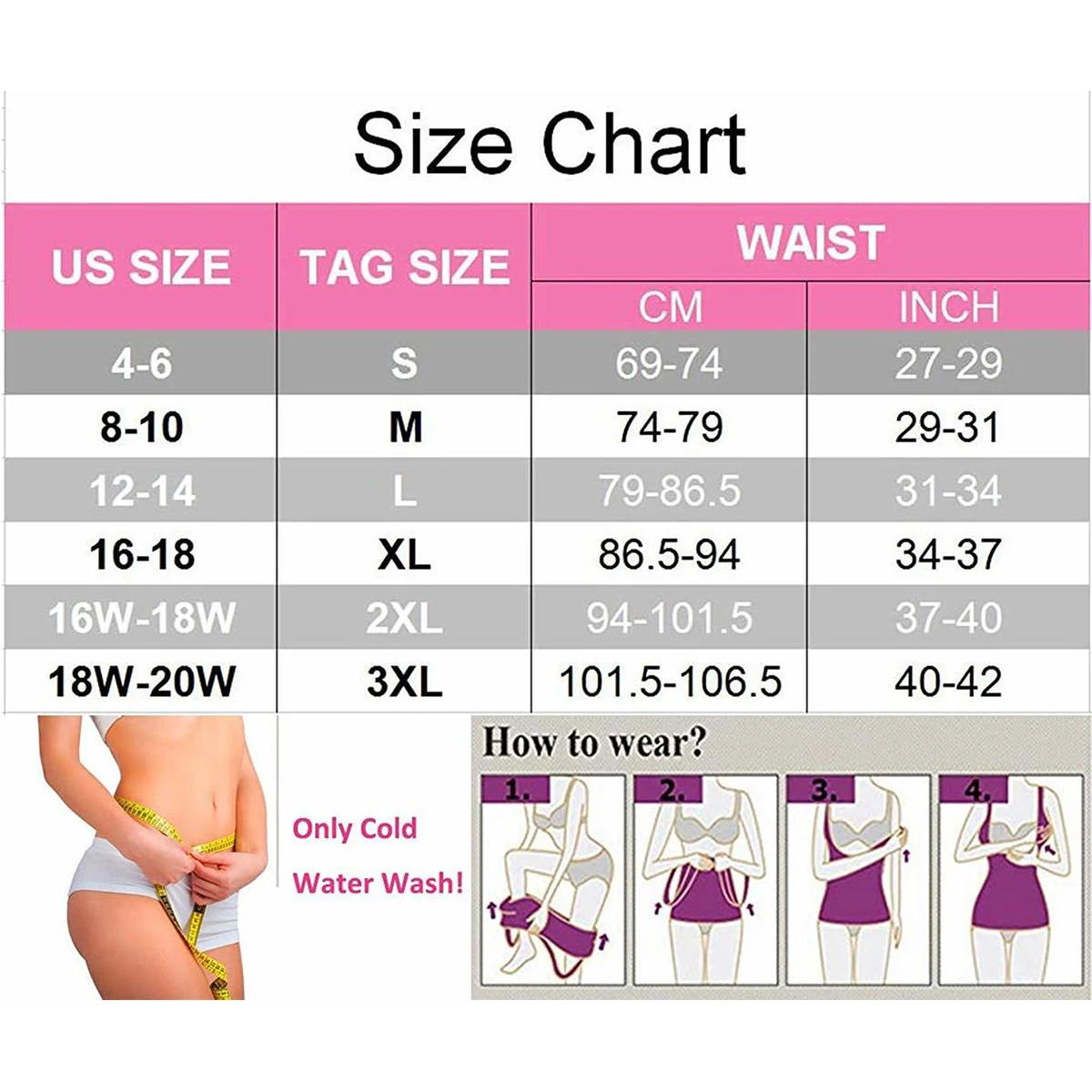 

Joyshaper New Women Waist Trainer Tummy Belt-Body Shaper Belt Sweat Wrap Workout Shapewear Vest Tops Slimming Modelling Corset