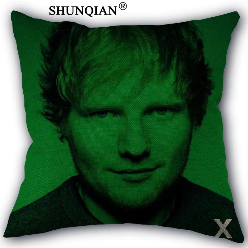 Ed Sheeran наволочка хлопок лен тканая Наволочка на заказ Наволочка для подушек в спальне Декоративные Чехлы на подушку для дома или офиса, декоративные - Цвет: Pillowcase